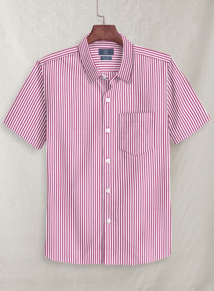 S.I.C. Tess. Italian Cotton Radigo Shirt - Half Sleeves