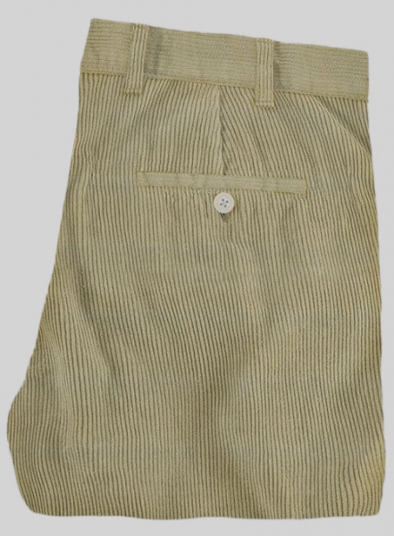 Fawn Corduroy Trousers - 8 Wales
