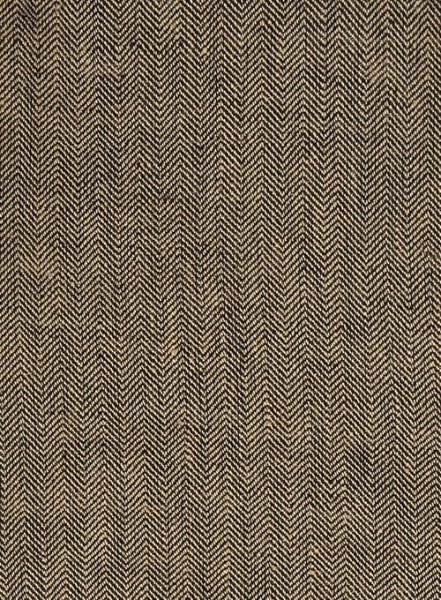 Italian Veneto Herringbone Linen Pants