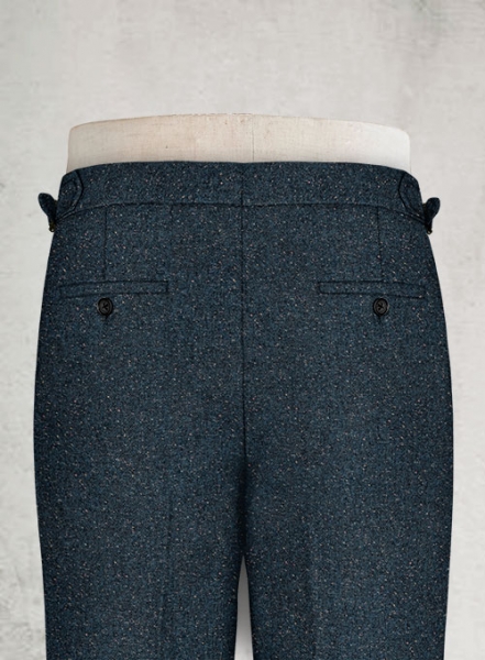 Robin Blue Flecks Donegal Highland Tweed Trousers