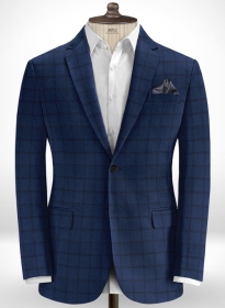 Cotton Fablo Blue Jacket