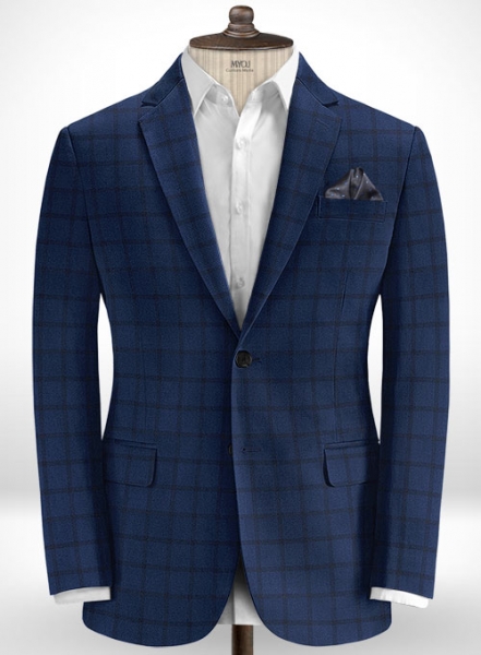 Cotton Fablo Blue Jacket