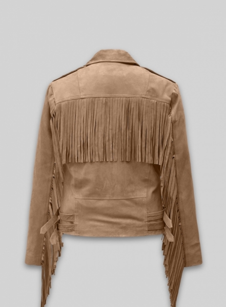 Leather Fringes Jacket #1008