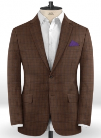Napolean Egelio Brown Wool Jacket