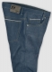 Selvedge White Denim Jeans - Raw Unwashed