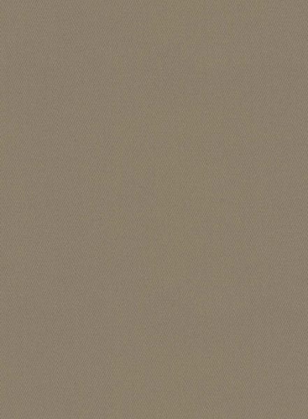 Spring Brown Stretch Chino Jacket