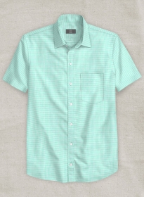 Italian Cotton Rotina Shirt - Half Sleeves