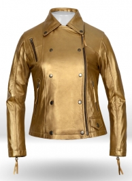 Golden Leather Jacket # 288 Golden Leather Jacket # 288