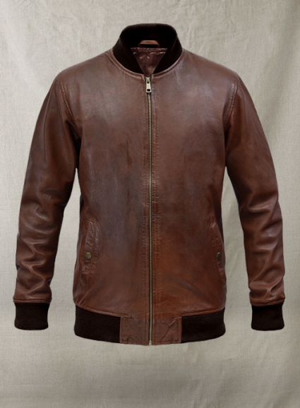 Spanish Brown Tom Cruise Leather Jacket #2
