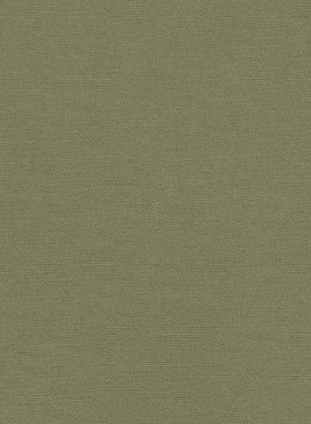 Easy Pants Green Cotton Canvas