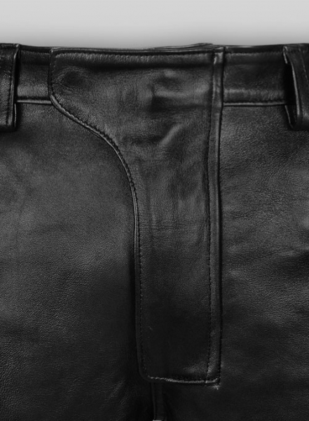 Leather Biker Jeans - Style #555