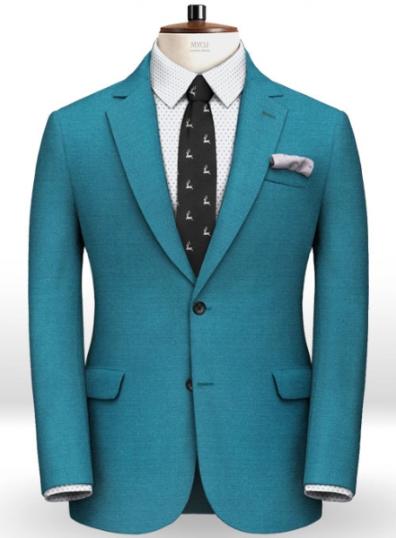 Napolean Yale Blue Wool Suit