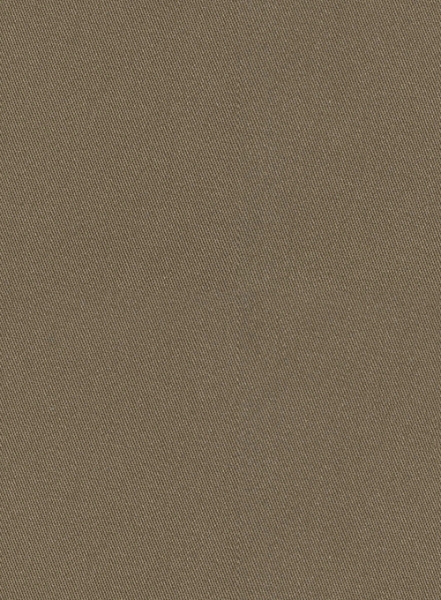 Earthy Brown Cotton Power Stretch Chino Shorts