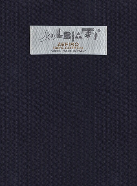 Solbiati Deep Blue Seersucker Suit