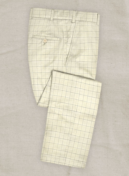 Casino Cotton Wool Stretch Pants