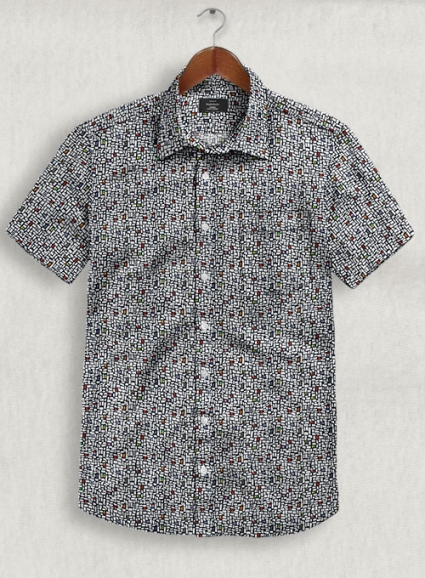 Italian Linen Natip Shirt - Half Sleeves