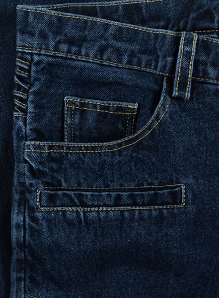 Indigo Blue Biker Jeans #111