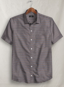 Italian Cotton Ciena Shirt - Half Sleeves