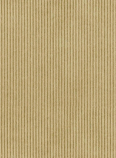 Beige Thick Corduroy Trousers - 8 Wales