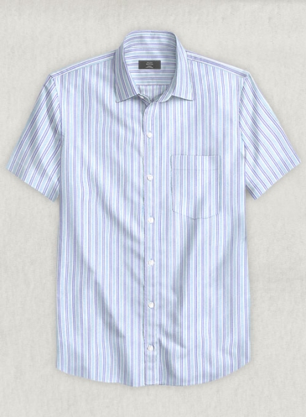 Italian Cotton Capuna Shirt - Half Sleeves