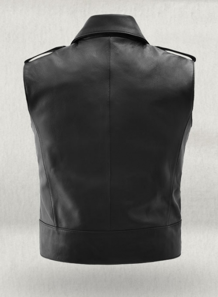 Leather Biker Vest # 331