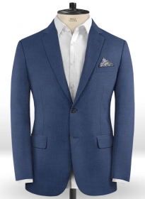 Napolean Cosmo Blue Wool Jacket