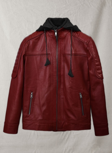 Rodeo Hooded Leather Jacket