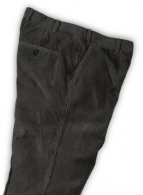Dark Gray Corduroy Trousers