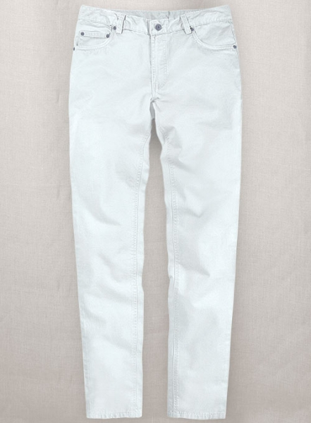 Stretch Summer Sky Blue Chino Jeans