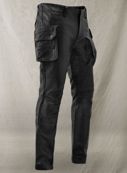 Brad Pitt Leather Pants