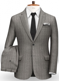 Glen Cotton Wool Stretch Suit