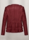 Cherry Red Leather Jacket # 295