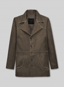 James Franco The Deuce Leather Trench Coat