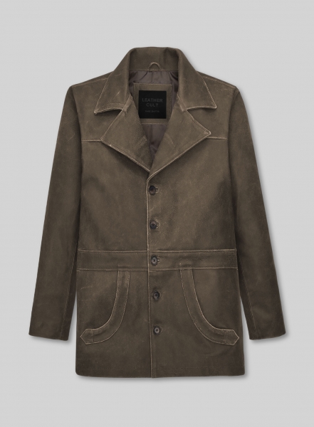 James Franco The Deuce Leather Trench Coat