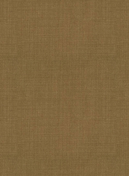 Dark Walnut Khaki Double Gurkha Wool Trousers