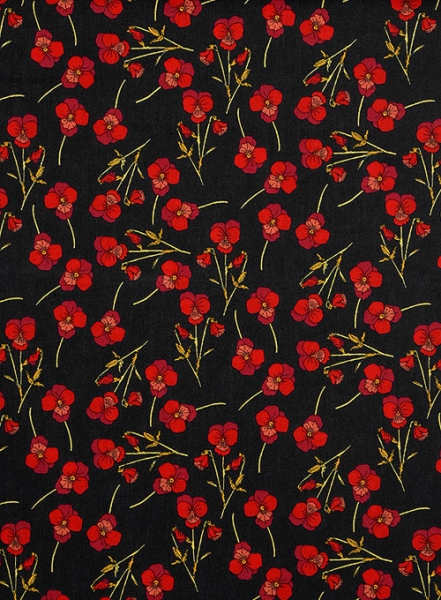Liberty Pose Cotton Shirt - Half Sleeves