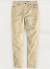 Light Khaki 4 Way Stretch Chino Jeans