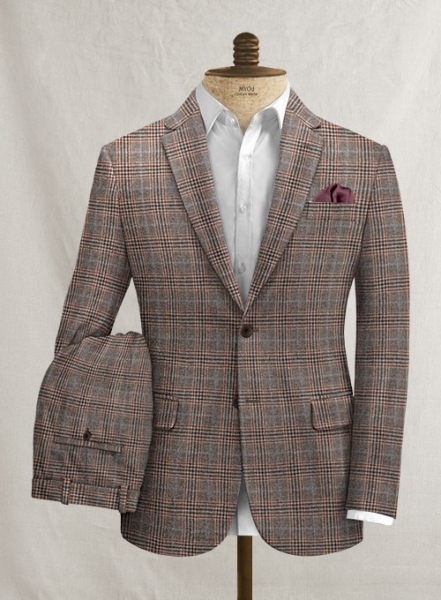 Tadeo Checks Tweed Suit