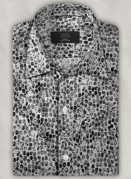 Italian Hevoli Cotton Shirt- Half Sleeves