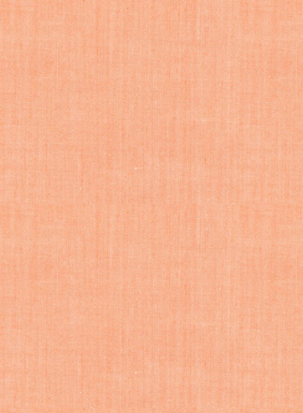 Giza Summer Orange Cotton Shirt- Full Sleeves