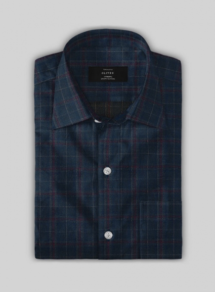 Plaid Corduroy Shirt