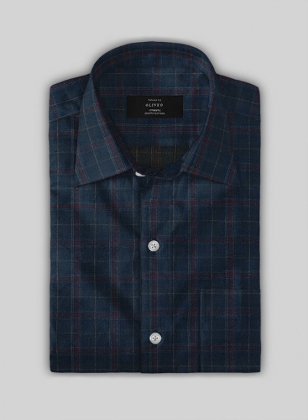 Plaid Corduroy Shirt