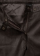 Lily Collins Leather Pants