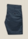 Blue Stretch Chino Shorts