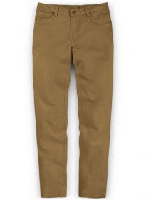 Heavy Dark Khaki Chino Jeans