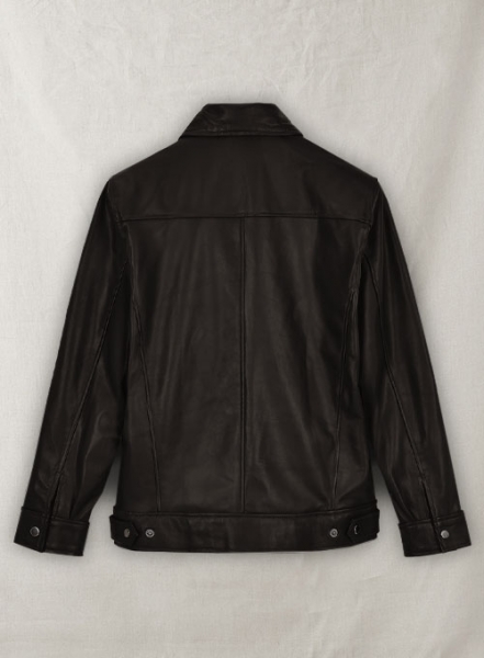 Soft Dark Brown Don Cheadle Traitor Leather Jacket