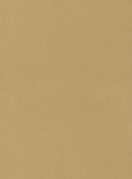 Khaki Twill Stretch Chino Pants
