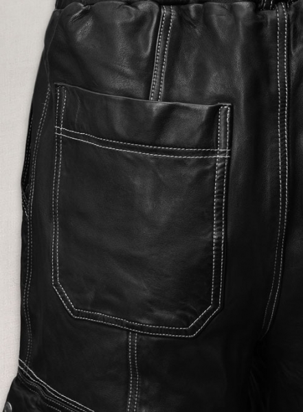 Cargo Culottes Leather Palazzo