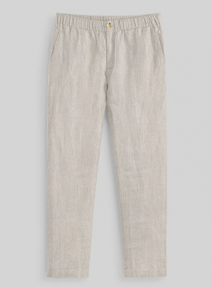 Easy Pants Pure Barn Beige Linen