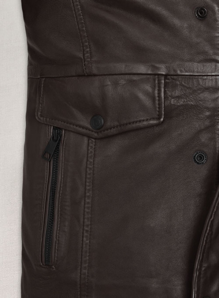 John Travolta From Paris with Love Leather Jacket